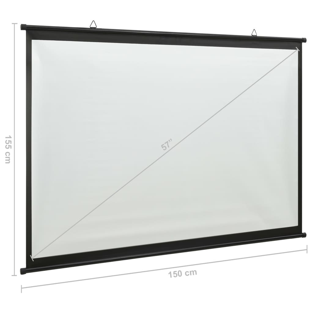 Projection Screen 57" 1:1
